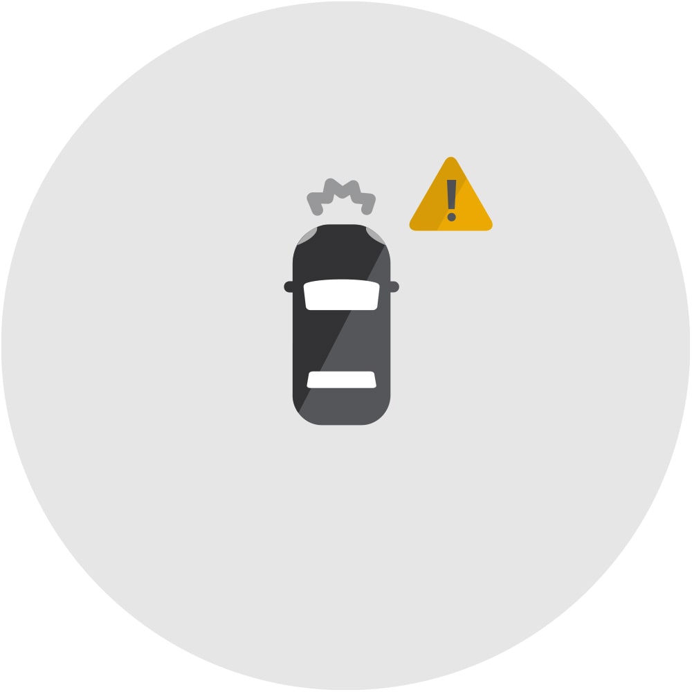 Forward Collision Alert Icon