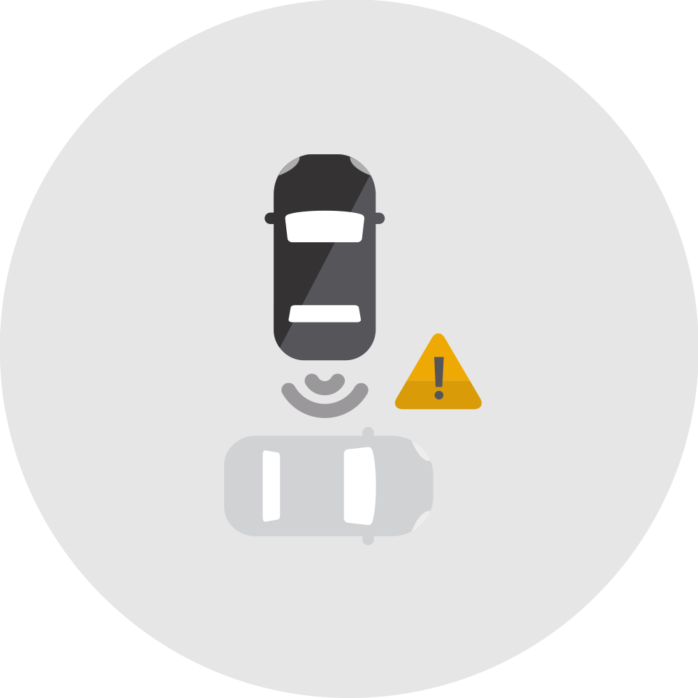 Rear Cross Traffic Alert Icon