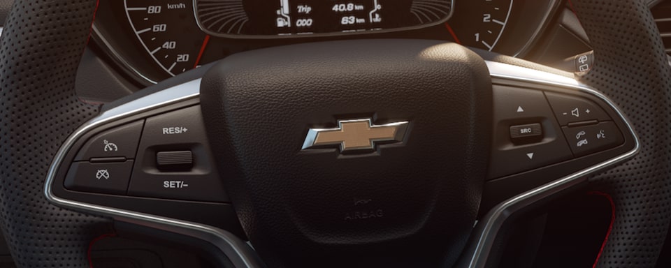 Chevrolet Groove Photography: Interior Steering Wheel controls