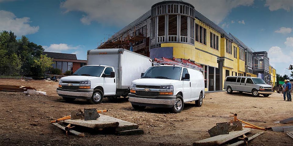 2024 Chevy Commercial Express Passenger Van