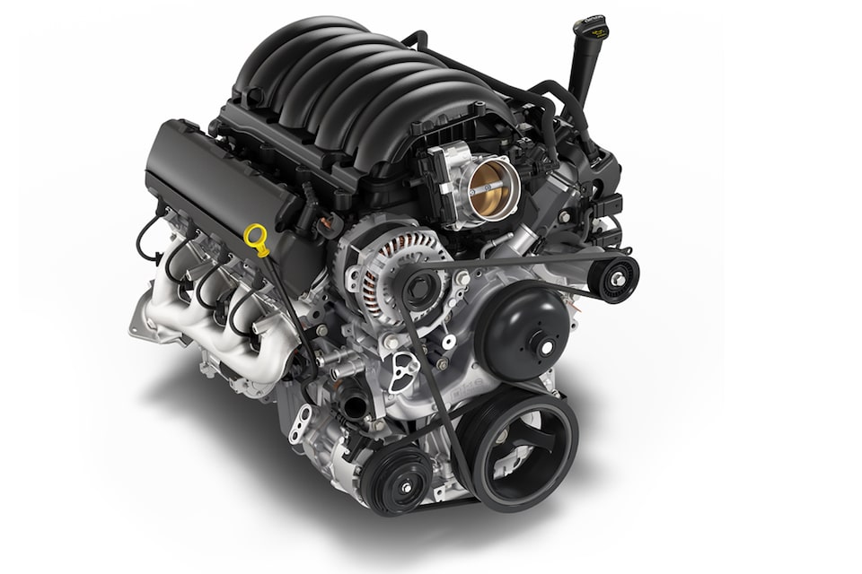 Close-up of an Engine From the 2025 Chevrolet Suburban SUV